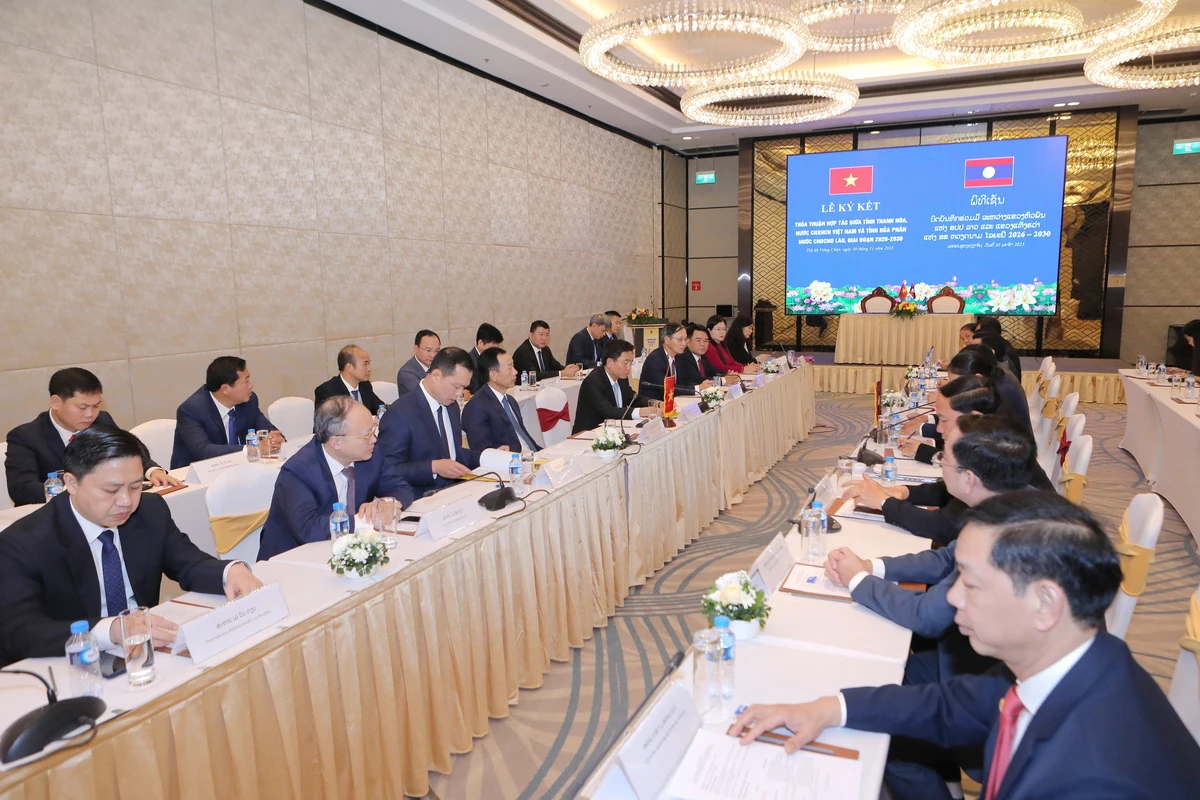 Thanh Hóa - Hủa Phăn ký kết Thỏa thuận hợp tác giai đoạn 2026-2030, mở rộng tầm nhìn chiến lược vì sự phát triển bền vững