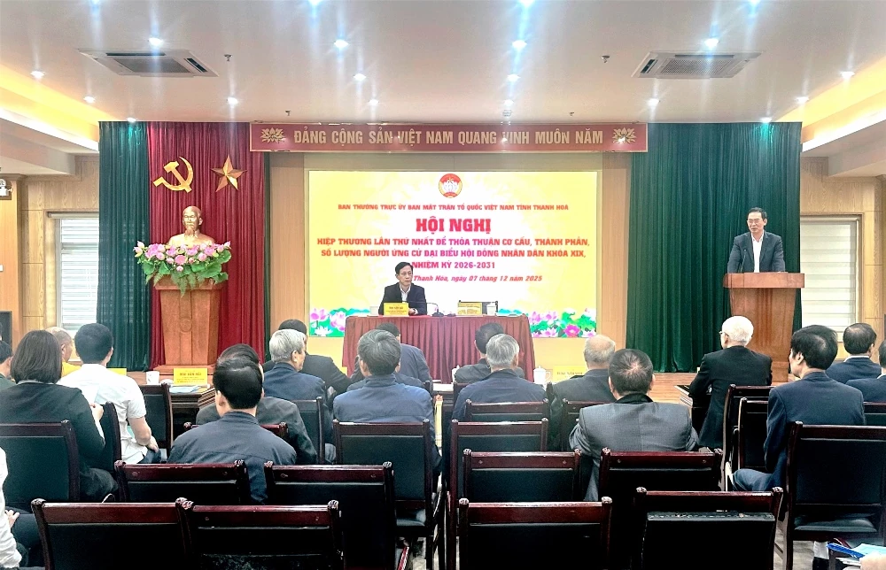 Thỏa thuận cơ cấu, thành phần, số lượng người ứng cử ĐBQH và HĐND nhiệm kỳ 2026-2031