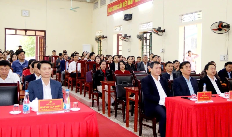 Cuộc thi tìm hiểu Nghị quyết Đại hội Đảng bộ các cấp tại xã Yên Phú