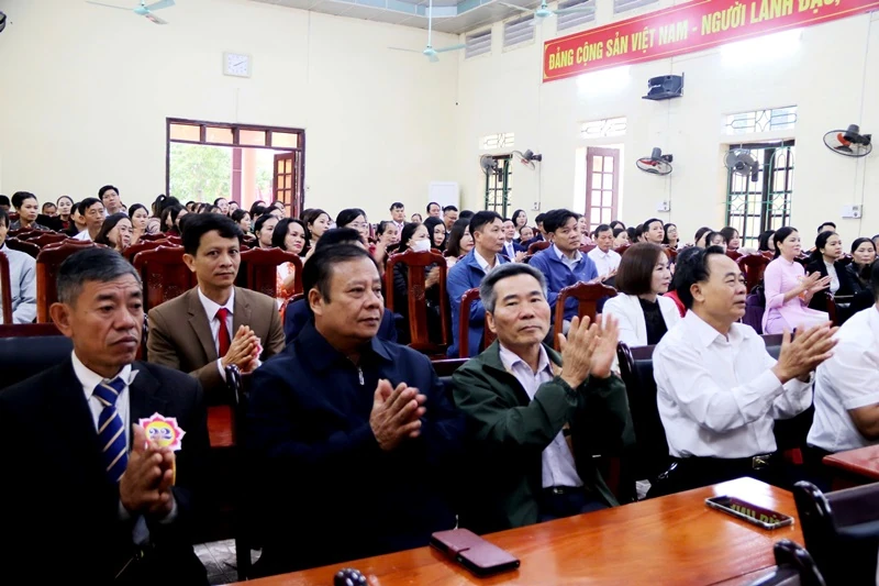 Cuộc thi tìm hiểu Nghị quyết Đại hội Đảng bộ các cấp tại xã Yên Phú