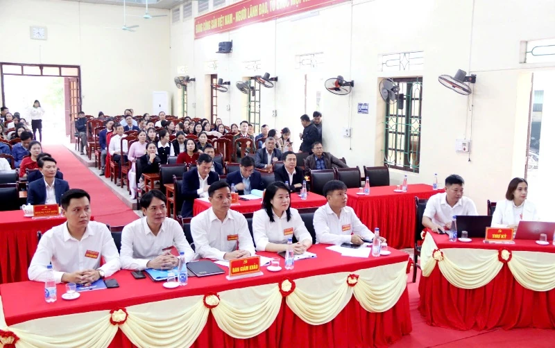 Cuộc thi tìm hiểu Nghị quyết Đại hội Đảng bộ các cấp tại xã Yên Phú