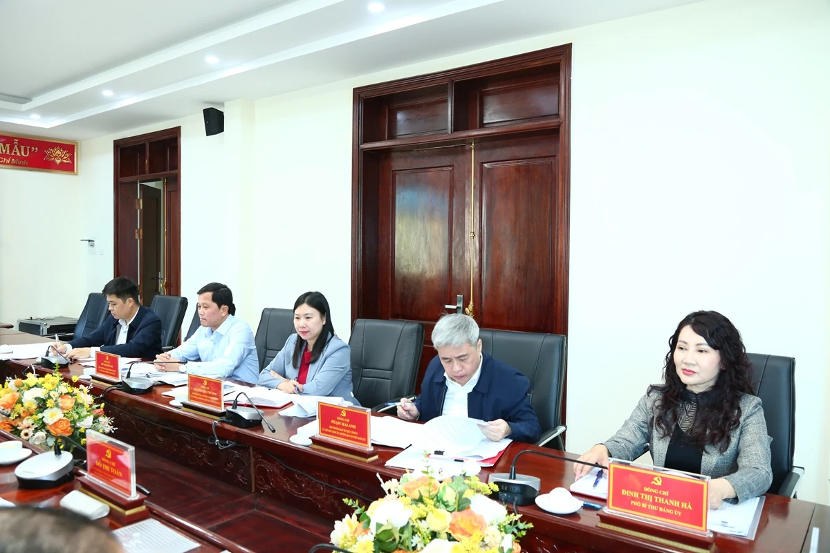 Ban Thường vụ Đảng ủy các cơ quan Đảng tỉnh cho ý kiến về nhiều nội dung quan trọng