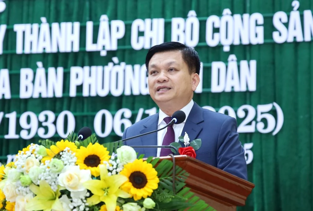 Phường Tân Dân kỷ niệm 95 năm thành lập Chi bộ Cộng sản đầu tiên trên địa bàn