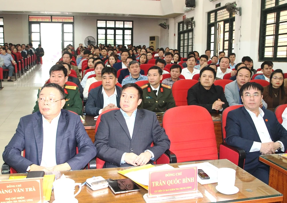 Bế giảng lớp bồi dưỡng nghiệp vụ chuyên sâu về công tác kiểm tra, giám sát