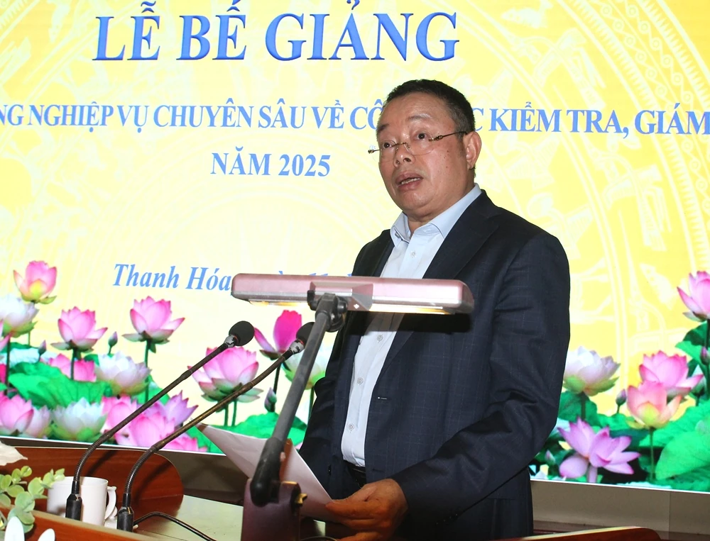 Bế giảng lớp bồi dưỡng nghiệp vụ chuyên sâu về công tác kiểm tra, giám sát