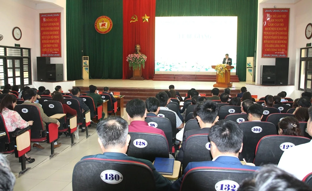 Bế giảng lớp bồi dưỡng nghiệp vụ chuyên sâu về công tác kiểm tra, giám sát