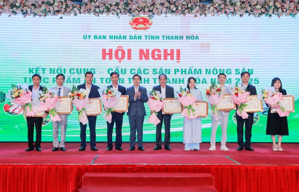 Kết nối cung - cầu các sản phẩm nông sản, thực phẩm an toàn tỉnh Thanh Hóa năm 2025