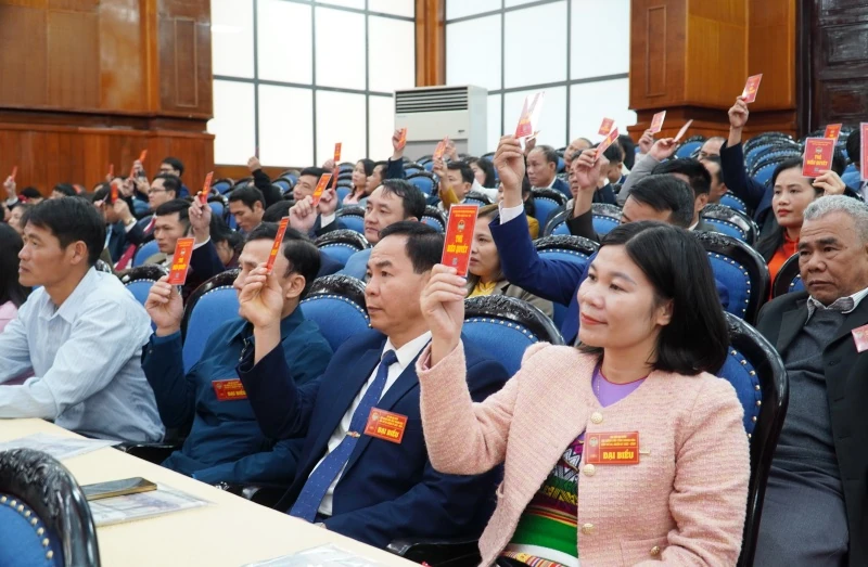 Phiên thứ nhất, Đại hội đại biểu Hội Nông dân tỉnh Thanh Hóa lần thứ XII, nhiệm kỳ 2025-2030