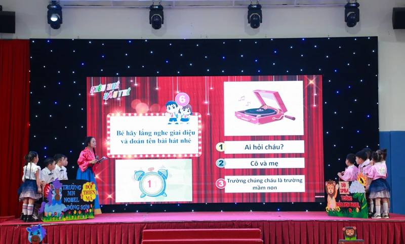 Khởi quay Gameshow mới - “5 ngày 10 tiếng” cho trẻ mầm non