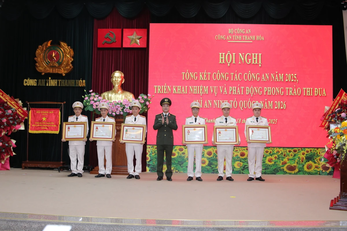Bảo đảm an ninh trật tự, an toàn xã hội, xây dựng lực lượng Công an Thanh Hóa chính quy, tinh nhuệ, hiện đại