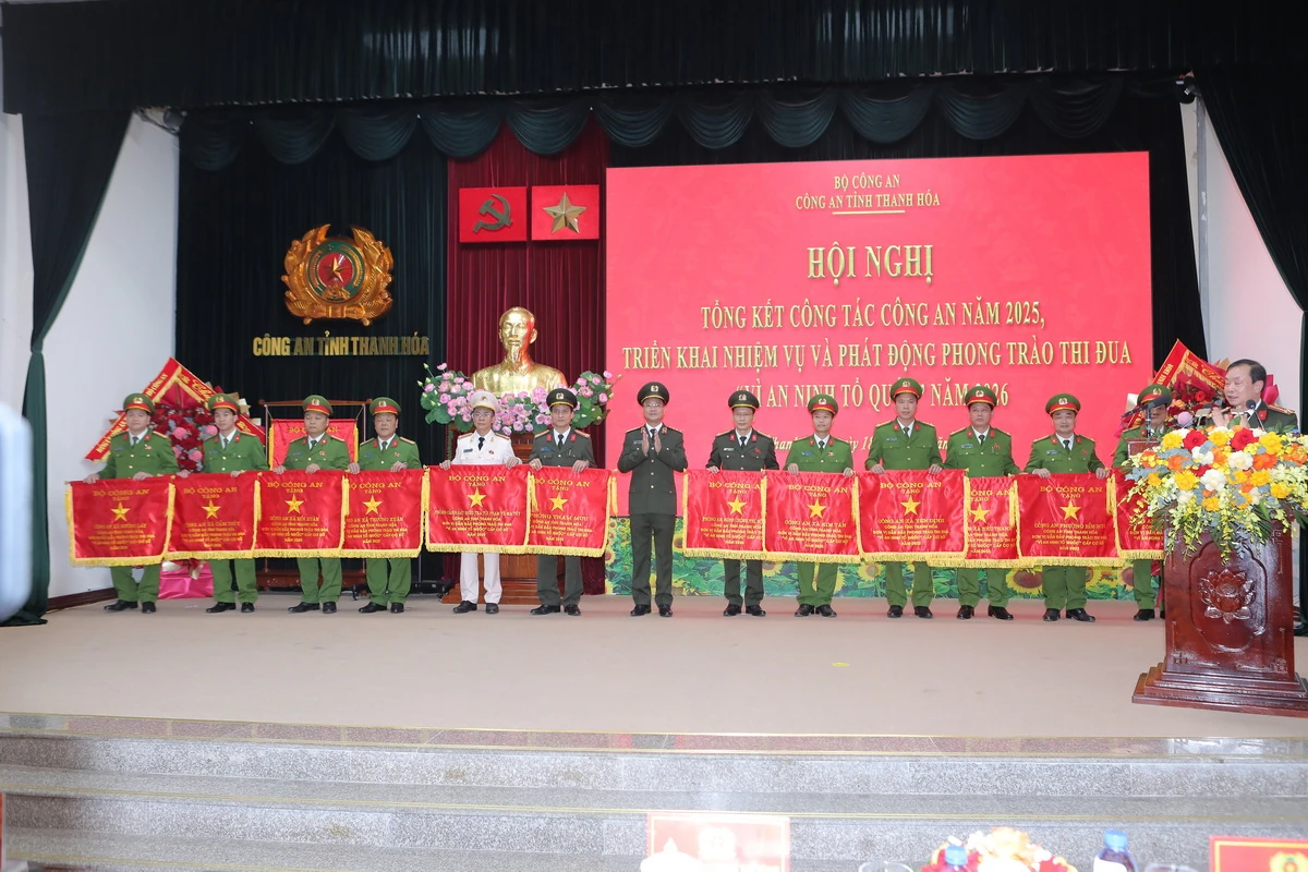 Bảo đảm an ninh trật tự, an toàn xã hội, xây dựng lực lượng Công an Thanh Hóa chính quy, tinh nhuệ, hiện đại