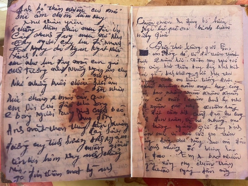 Di thư của người lính (Bài 6): Sau 4 thập kỷ, qua nửa vòng trái đất, cuốn nhật ký trở về