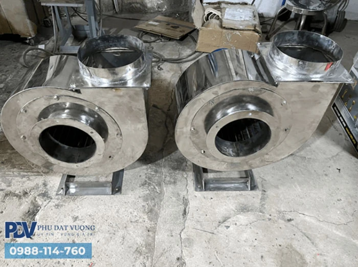 Quạt ly tâm Phú Đạt Vượng ứng dụng cho ngành công nghiệp gỗ đến dệt may