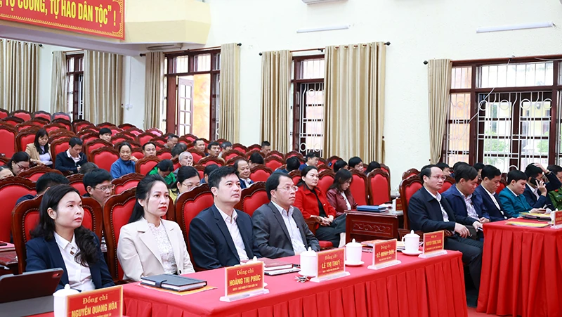 Xã Thiệu Hóa triển khai nhiệm vụ năm 2026