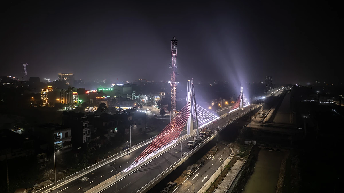 Ngày mai (19/12), thông xe kỹ thuật dự án cầu dây văng đầu tiên ở Thanh Hóa