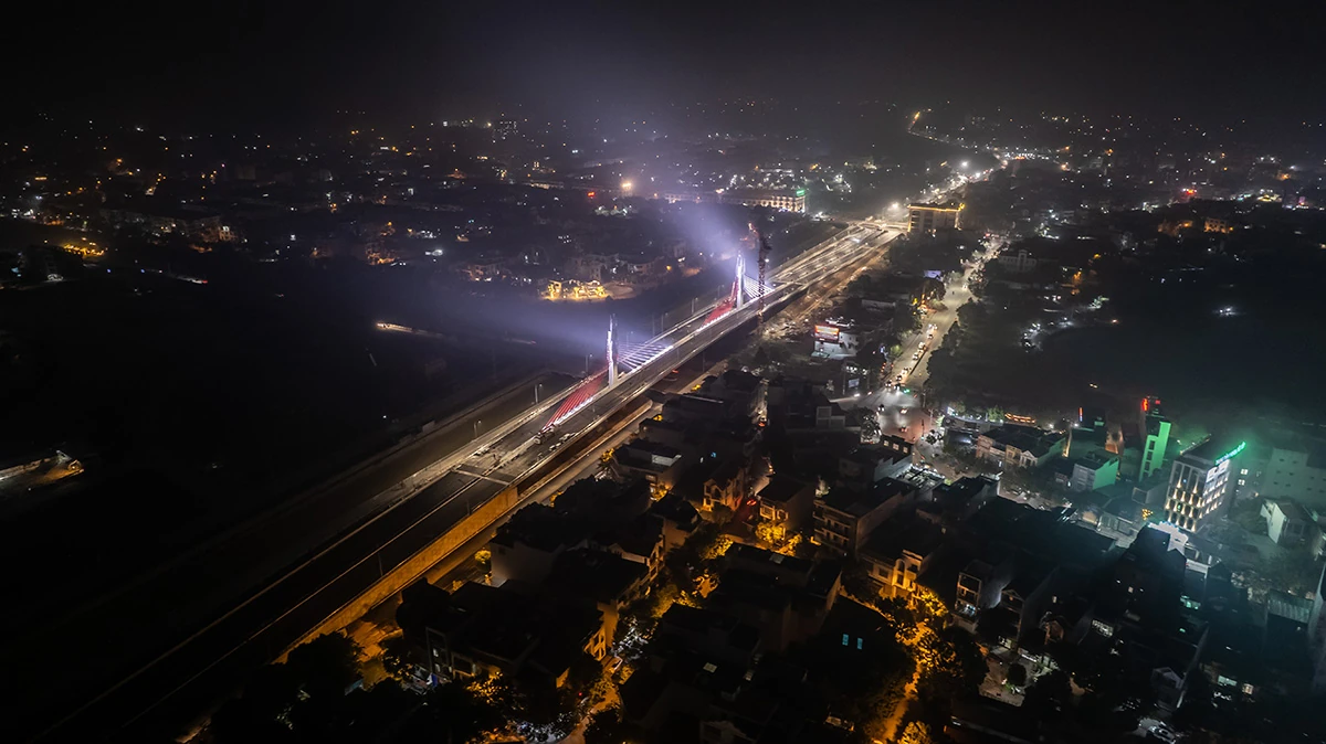 Ngày mai (19/12), thông xe kỹ thuật dự án cầu dây văng đầu tiên ở Thanh Hóa