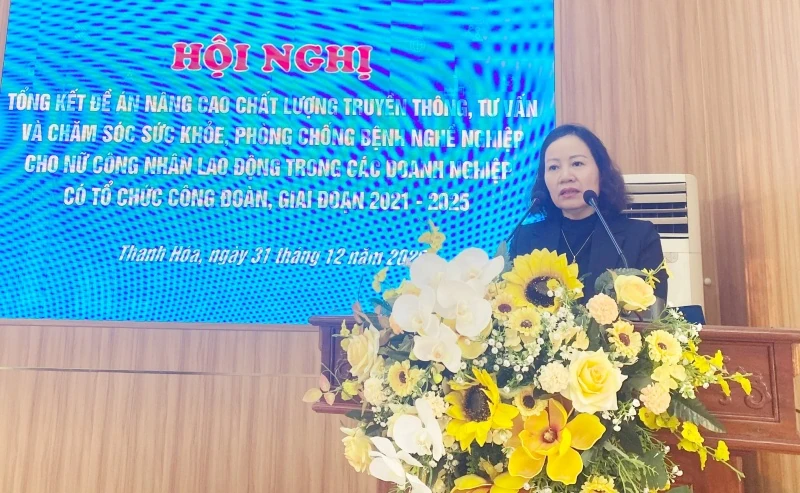 Hiệu quả từ đề án nâng cao chất lượng chăm sóc sức khỏe nữ công nhân lao động trong doanh nghiệp có tổ chức công đoàn