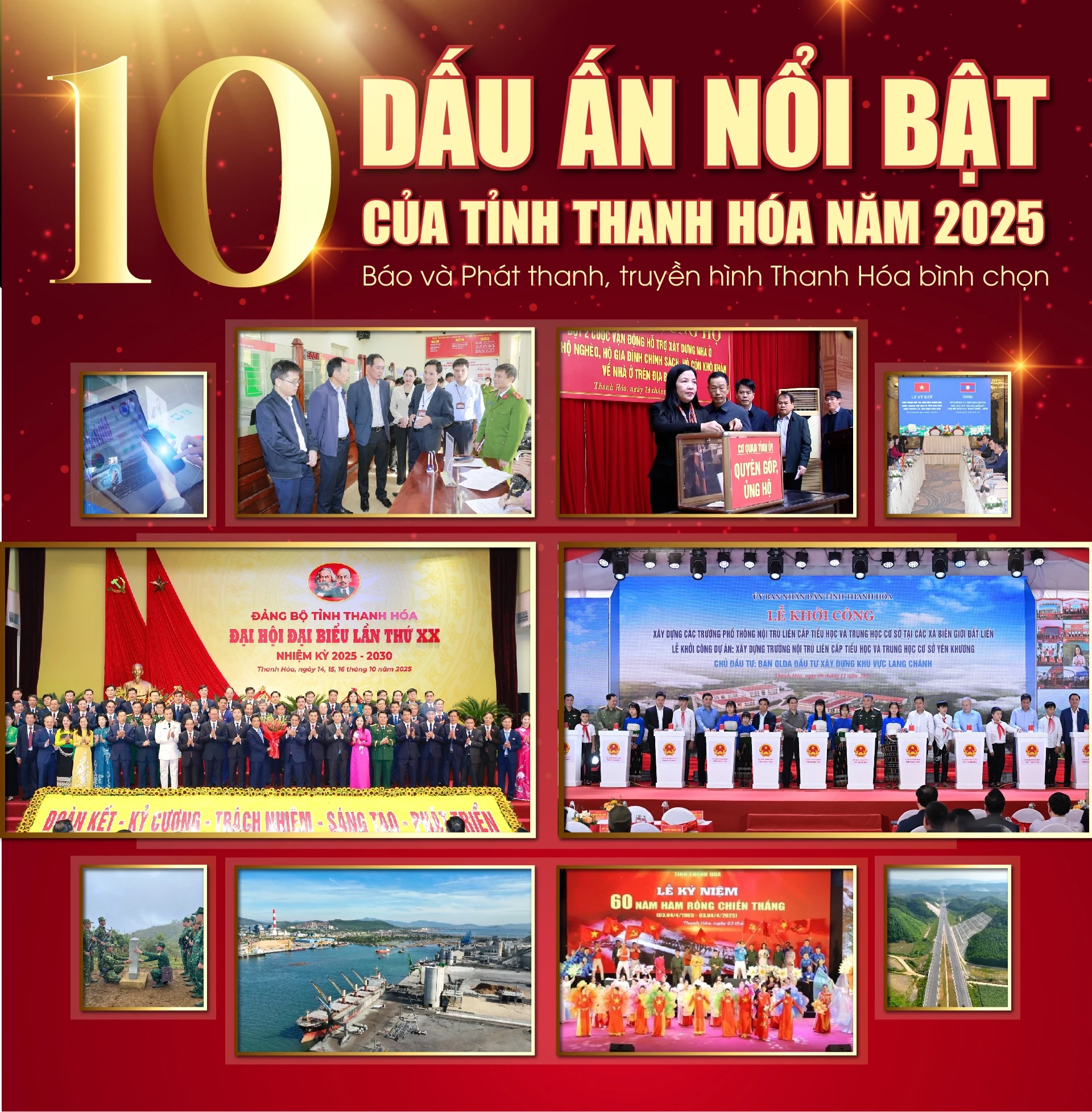 10 dấu ấn nổi bật của tỉnh Thanh Hóa năm 2025