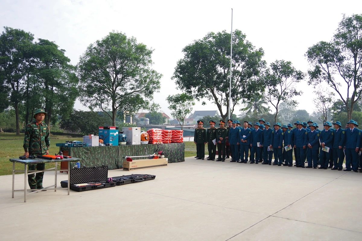 Tập huấn công tác phòng thủ dân sự năm 2026