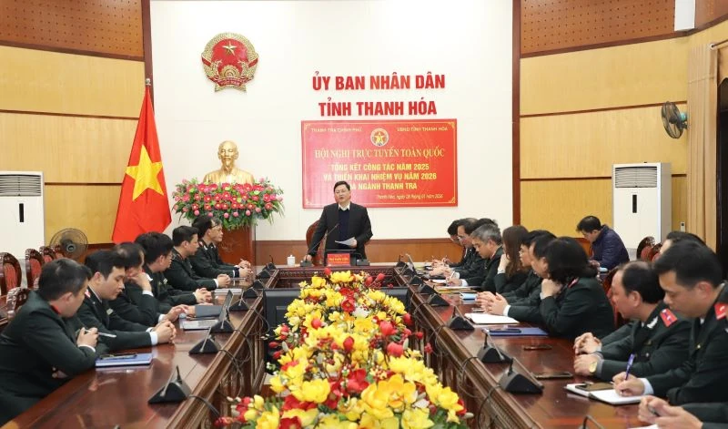Tổng kết công tác năm 2025 của ngành Thanh tra