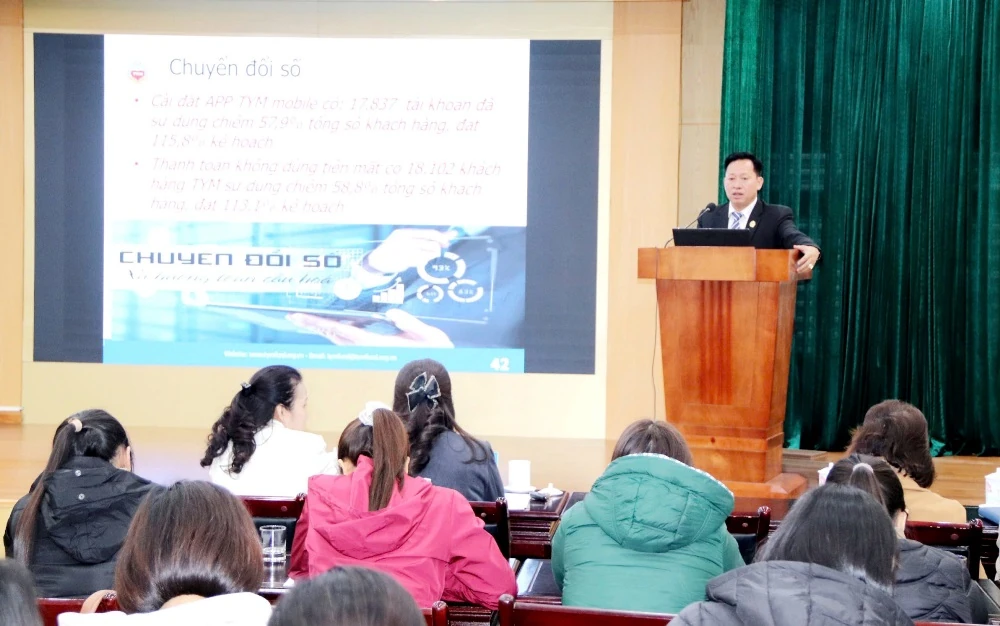 Tiếp tục mở rộng thị trường, phát triển khách hàng vì an sinh xã hội