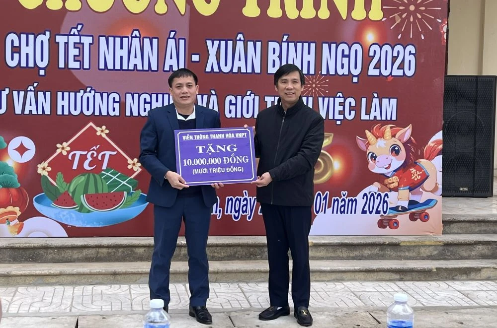 Lan tỏa yêu thương tại “Hội chợ Tết nhân ái - Xuân Bính Ngọ 2026”