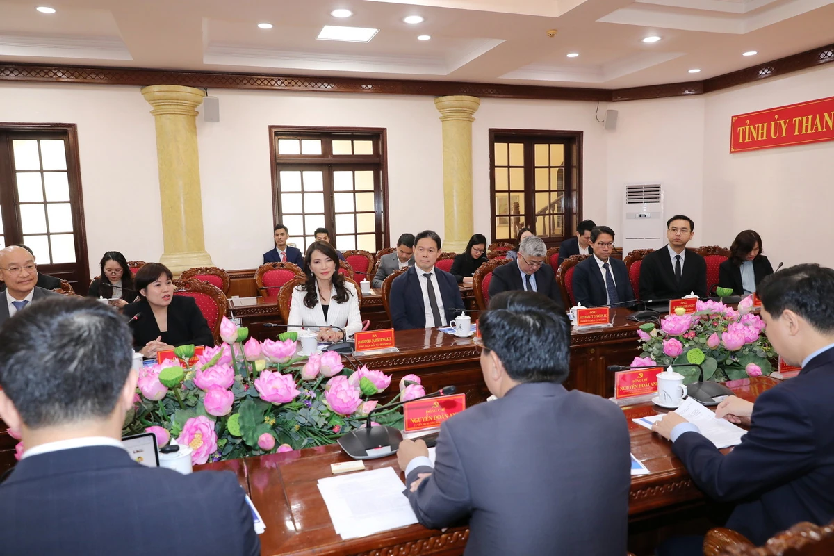 Phát huy thế mạnh, mở rộng hợp tác, góp phần thúc đẩy tăng trưởng của tỉnh Thanh Hóa