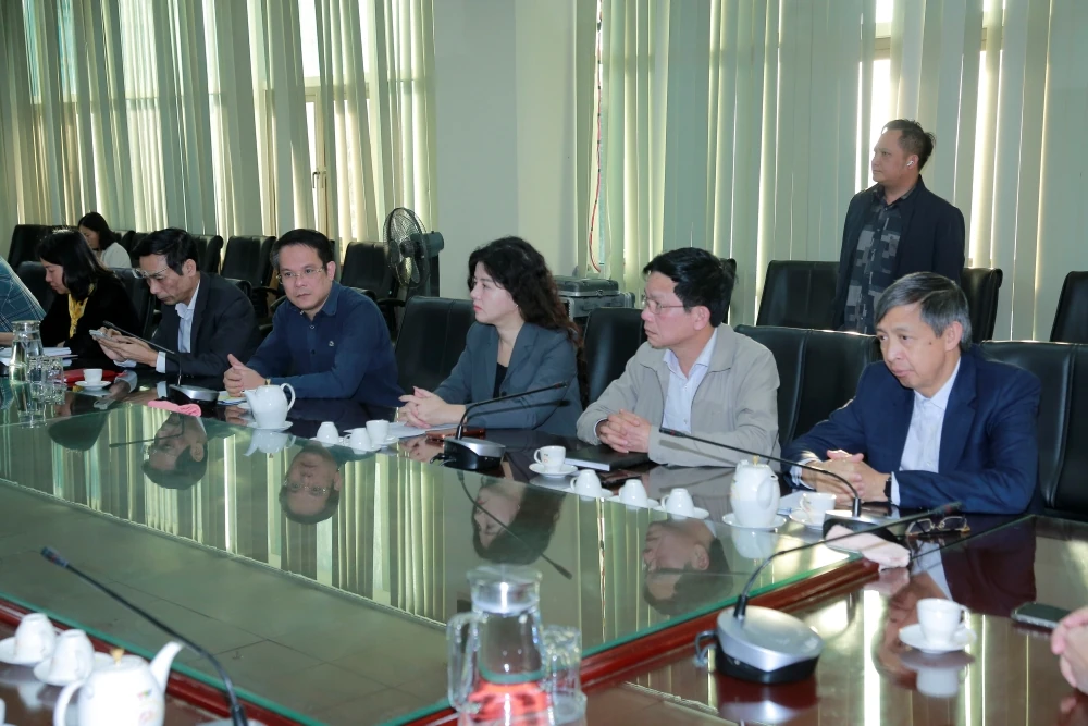 VTV8 tăng cường phối hợp với Báo và Phát thanh, truyền hình Thanh Hóa trong công tác tuyên truyền