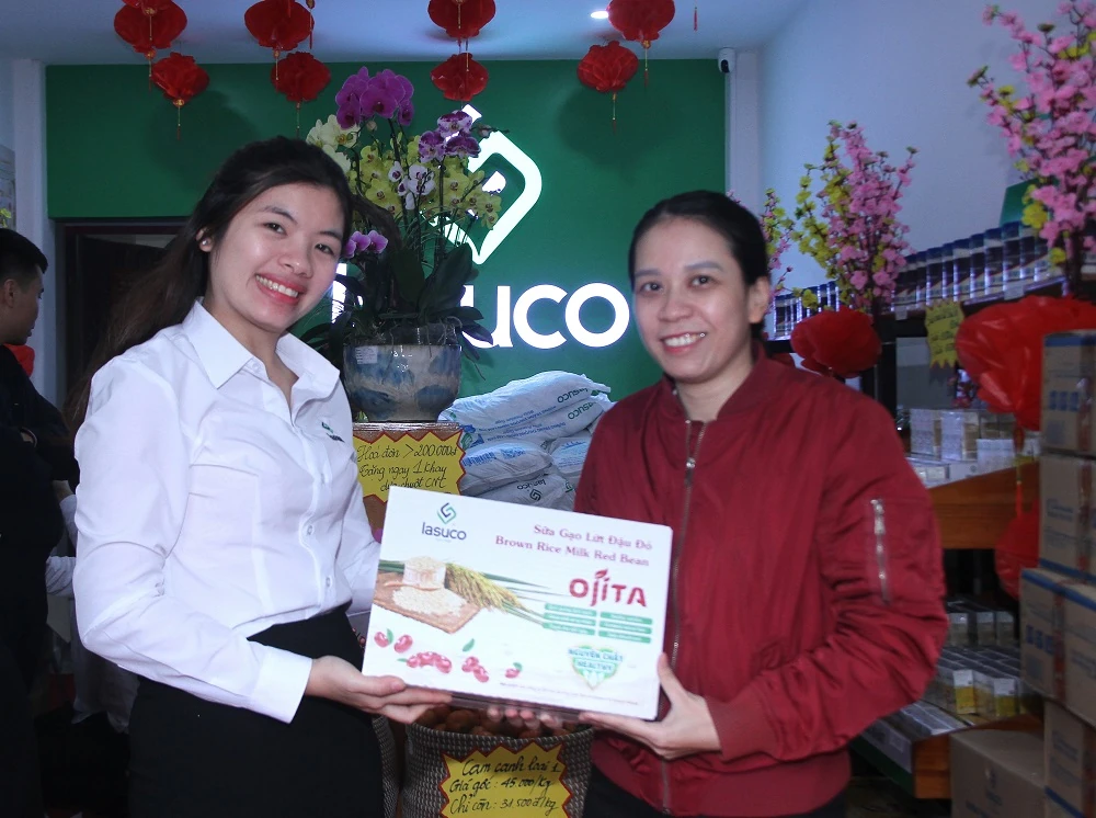 Thêm 2 Cửa hàng giới thiệu rau quả sạch Lam Sơn tại trung tâm phường Hạc Thành đi vào hoạt động