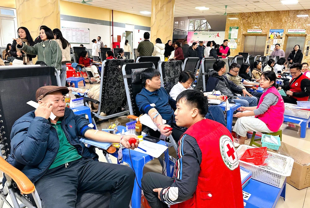 Mở đầu chuỗi chương trình hiến máu tình nguyện ngành Y tế tỉnh Thanh Hóa năm 2026