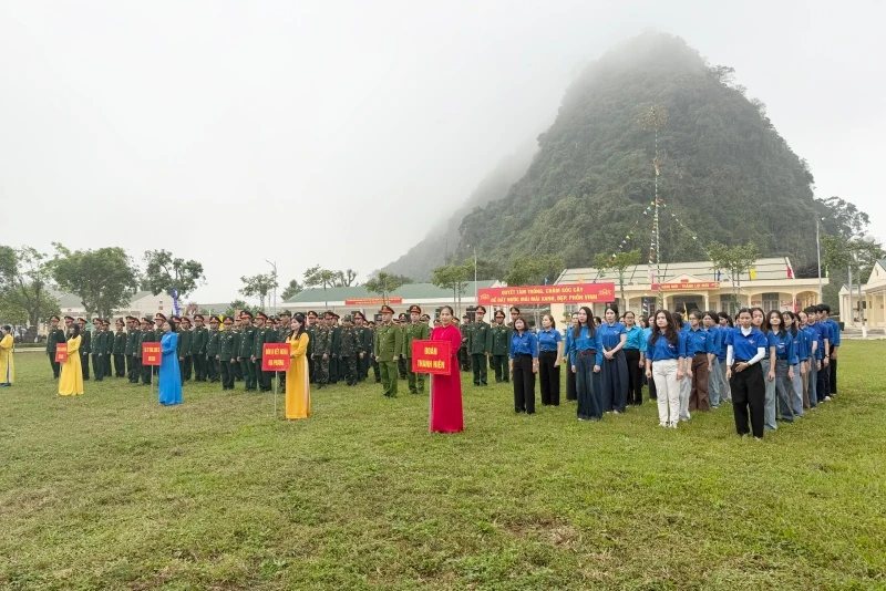 Cục Quân khí phát động “Tết trồng cây đời đời nhớ ơn Bác Hồ” tại xã Yên Thọ