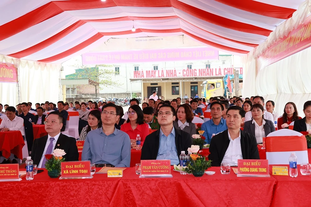 Xã Hà Long ra quân sản xuất công nghiệp - tiểu thủ công nghiệp