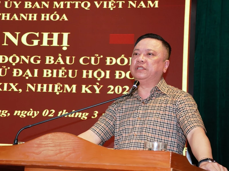 Các ứng cử viên đại biểu HĐND tỉnh tiếp xúc cử tri tại đơn vị bầu cử số 22