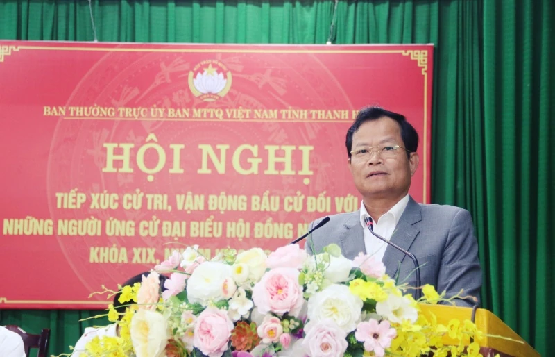 Chương trình hành động của các ứng cử viên Đại biểu HĐND tỉnh khóa XIX tại đơn vị bầu cử số 26