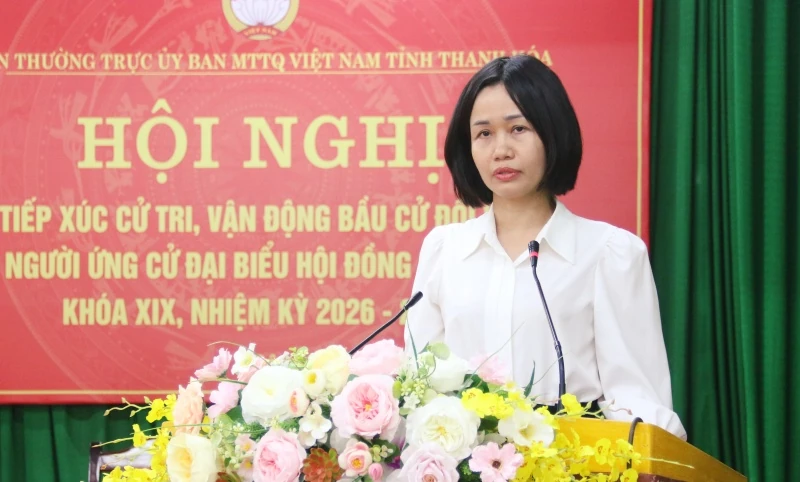 Chương trình hành động của các ứng cử viên Đại biểu HĐND tỉnh khóa XIX tại đơn vị bầu cử số 26