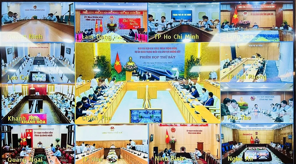 Chỉ đạo quyết liệt, đẩy nhanh tiến độ các công trình trọng điểm, dự án quan trọng quốc gia lĩnh vực đường sắt