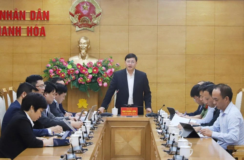 Chuẩn bị tốt các điều kiện khởi công Dự án đầu tư xây dựng và kinh doanh hạ tầng KCN Thăng Long Thanh Hóa - giai đoạn 1