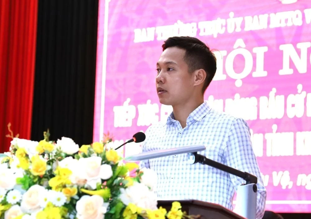 Chương trình hành động của ứng cử viên đại biểu HĐND tỉnh tiếp xúc cử tri đơn vị bầu cử số 17