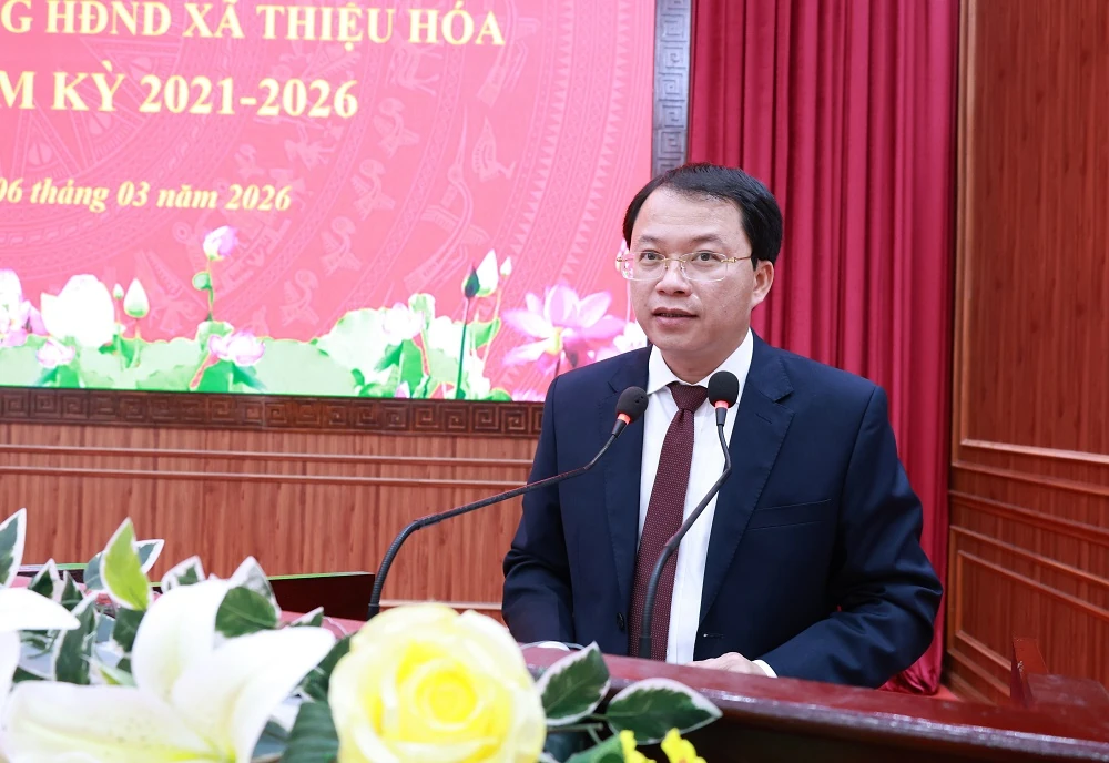 HĐND xã Thiệu Hóa tổ chức kỳ họp tổng kết nhiệm kỳ 2021 – 2026