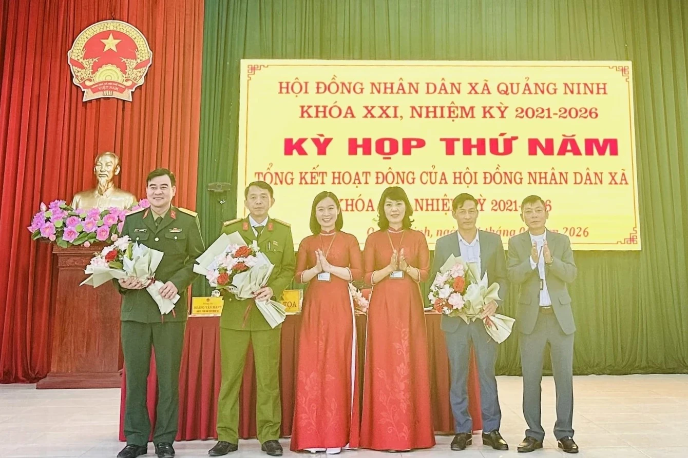 HĐND xã Quảng Ninh tổng kết hoạt động nhiệm kỳ 2021-2026