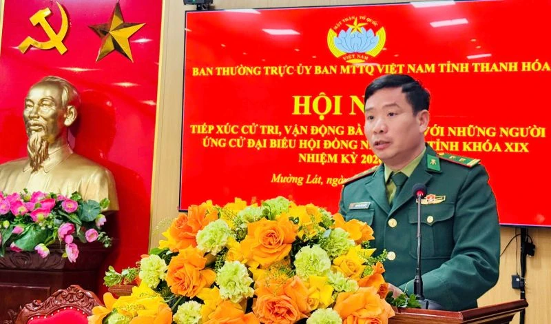 Chương trình hành động của các ứng cử viên Đại biểu HĐND tỉnh khóa XIX tại đơn vị bầu cử số 1