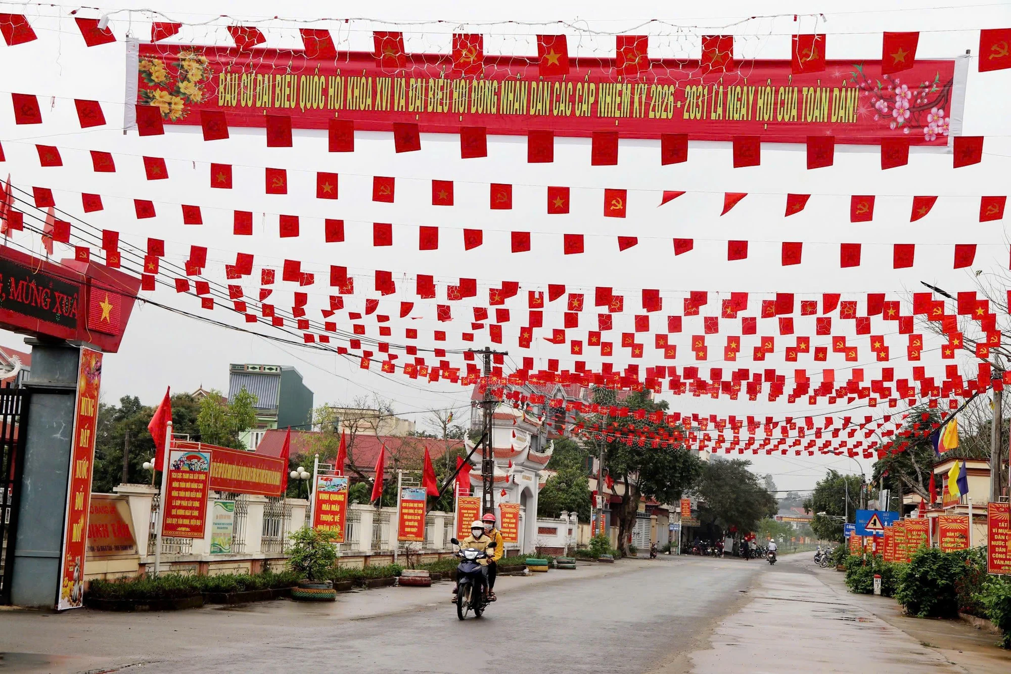 Định Tân tích cực chuẩn bị cho ngày hội non sông