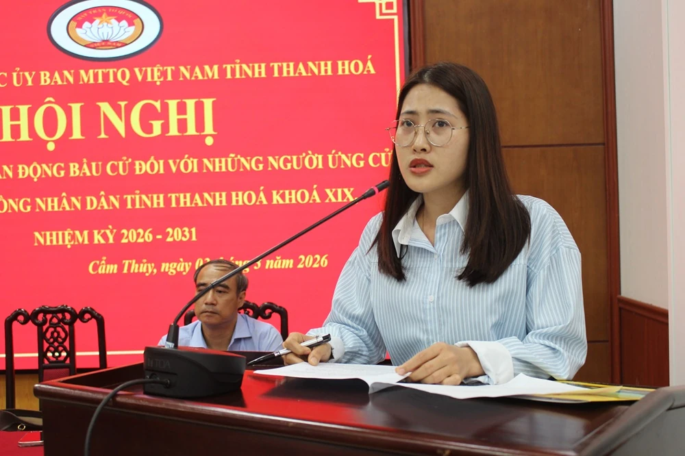 Chương trình hành động của các ứng cử viên đại biểu HĐND tỉnh khóa XIX tại đơn vị bầu cử số 11