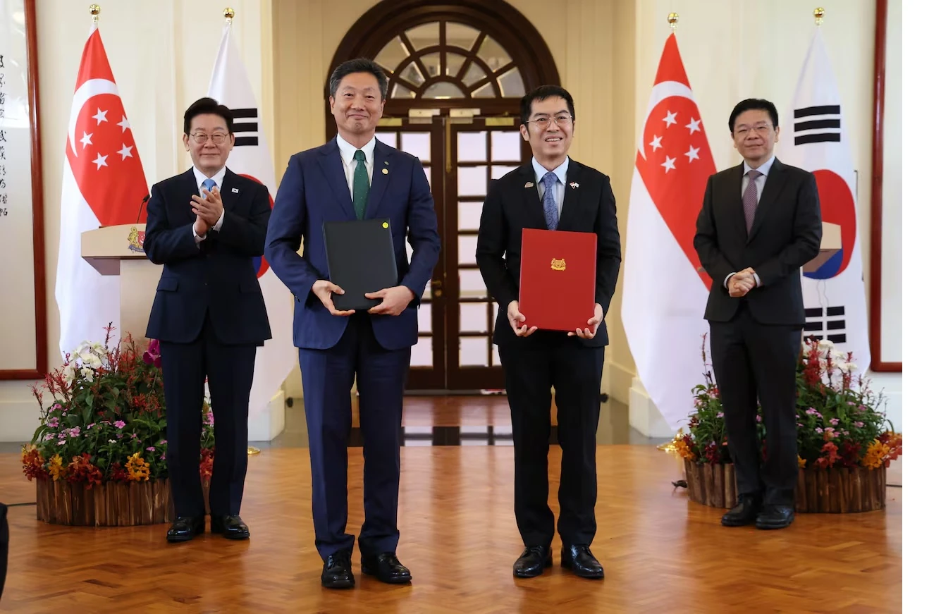 Hàn Quốc - Singapore thúc đẩy hợp tác thương mại, AI và công nghệ hạt nhân