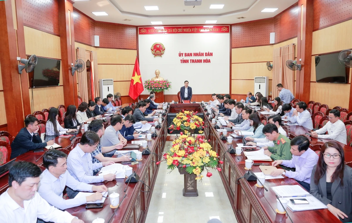 Chuẩn bị chu đáo các điều kiện để tổ chức thành công Hội nghị xúc tiến đầu tư tỉnh Thanh Hóa năm 2026