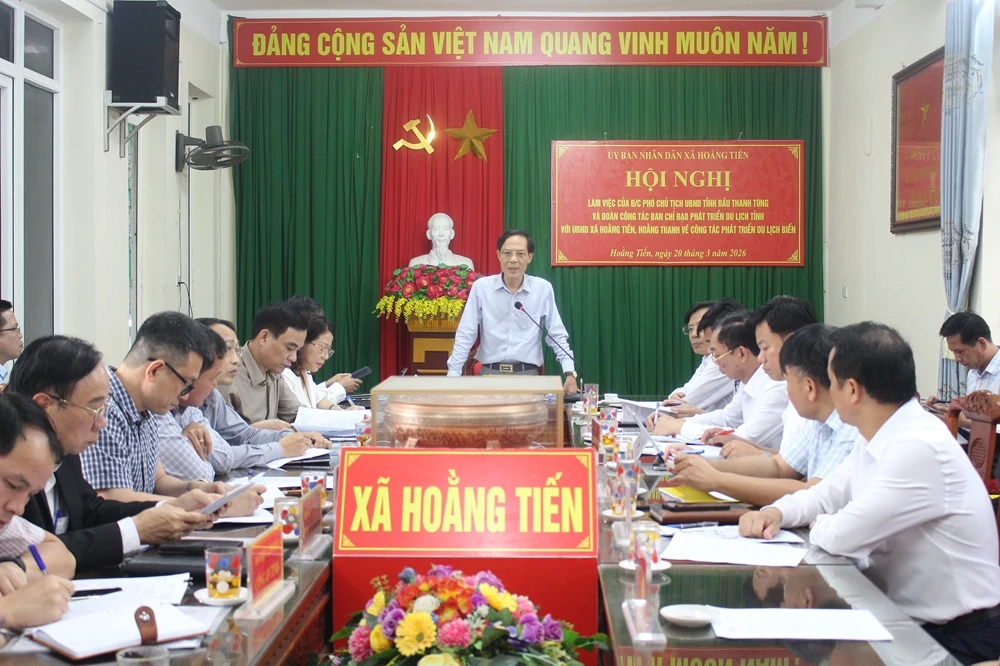 Phát huy tiềm năng, tạo bước phát triển đột phá cho Khu du lịch sinh thái biển Hải Tiến