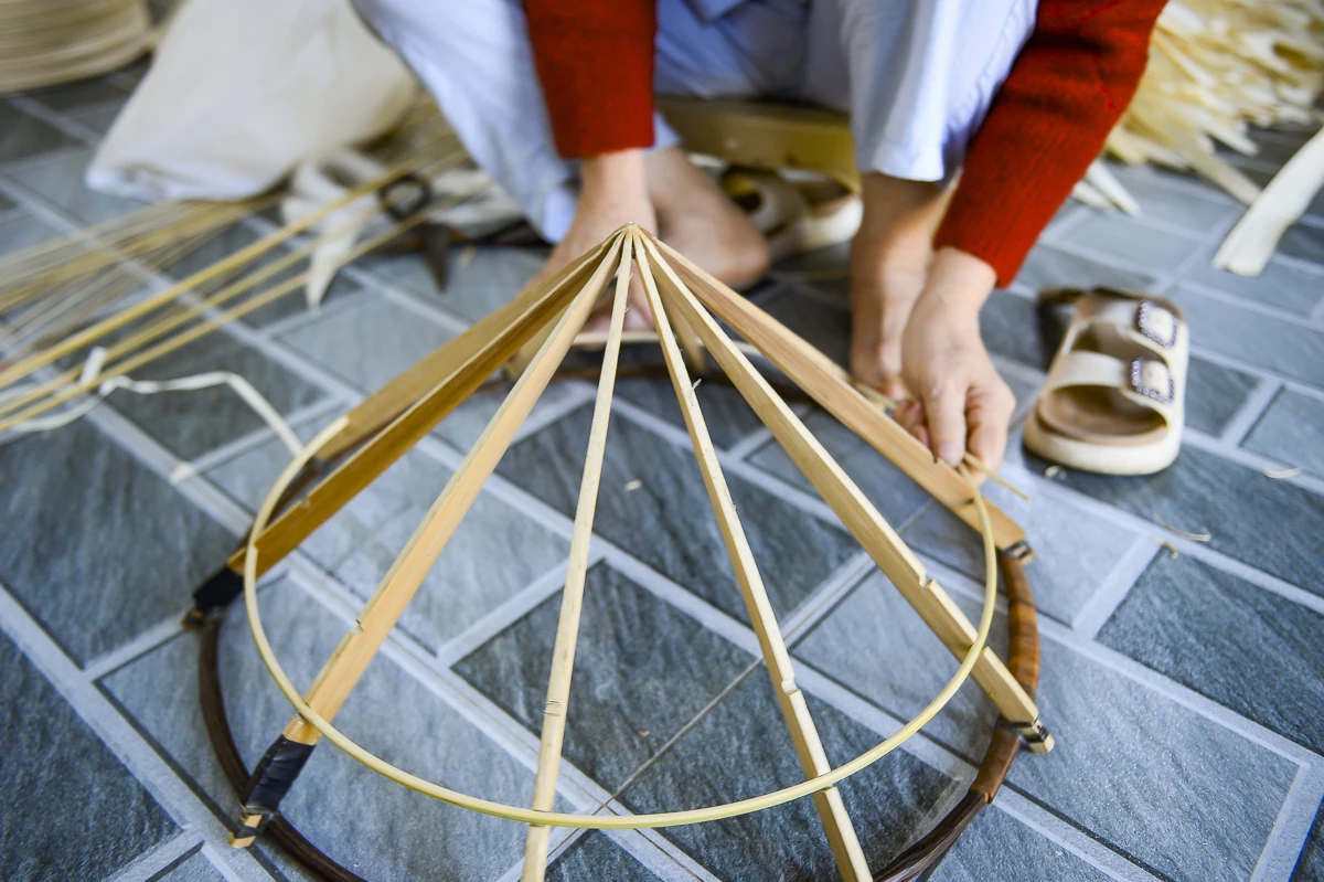 Nón lá Trường Văn: Giữ nghề để giữ sinh kế