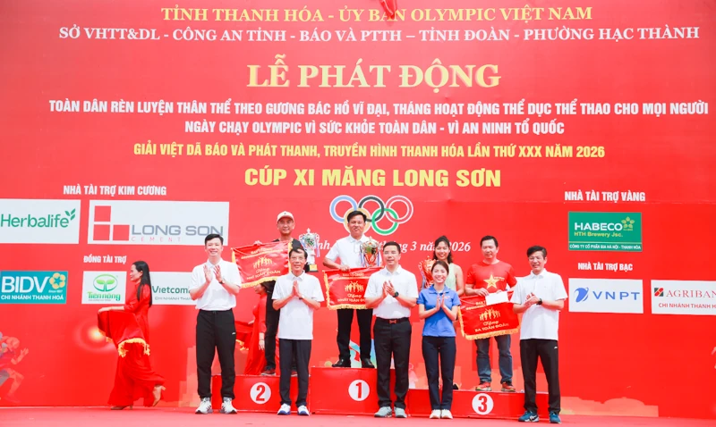 Giải việt dã Báo và PTTH Thanh Hóa lần thứ XXX - Giữ vững bản sắc, vươn tầm và lớn mạnh