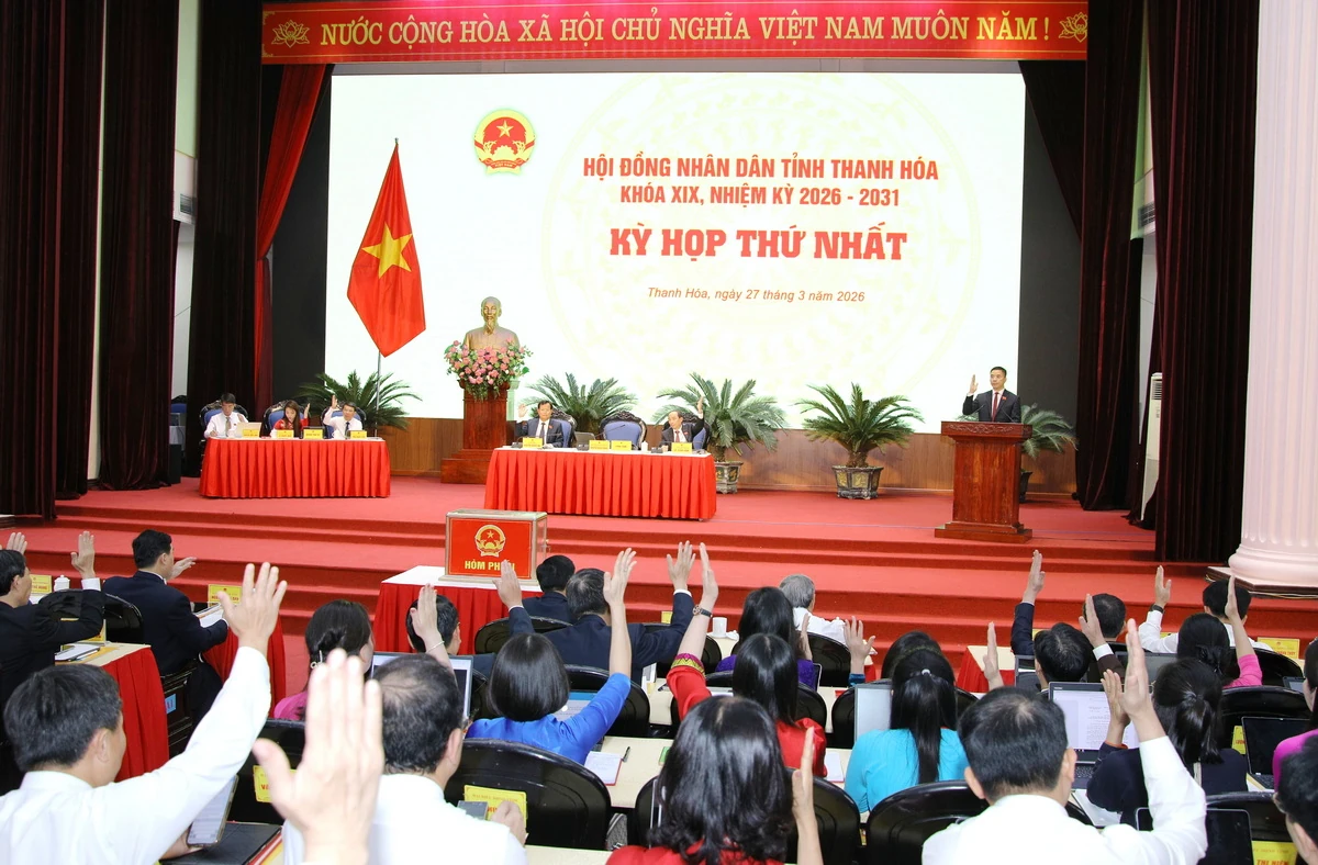 Kỳ họp thứ nhất HĐND tỉnh Thanh Hóa khóa XIX bầu các chức danh lãnh đạo HĐND, UBND tỉnh