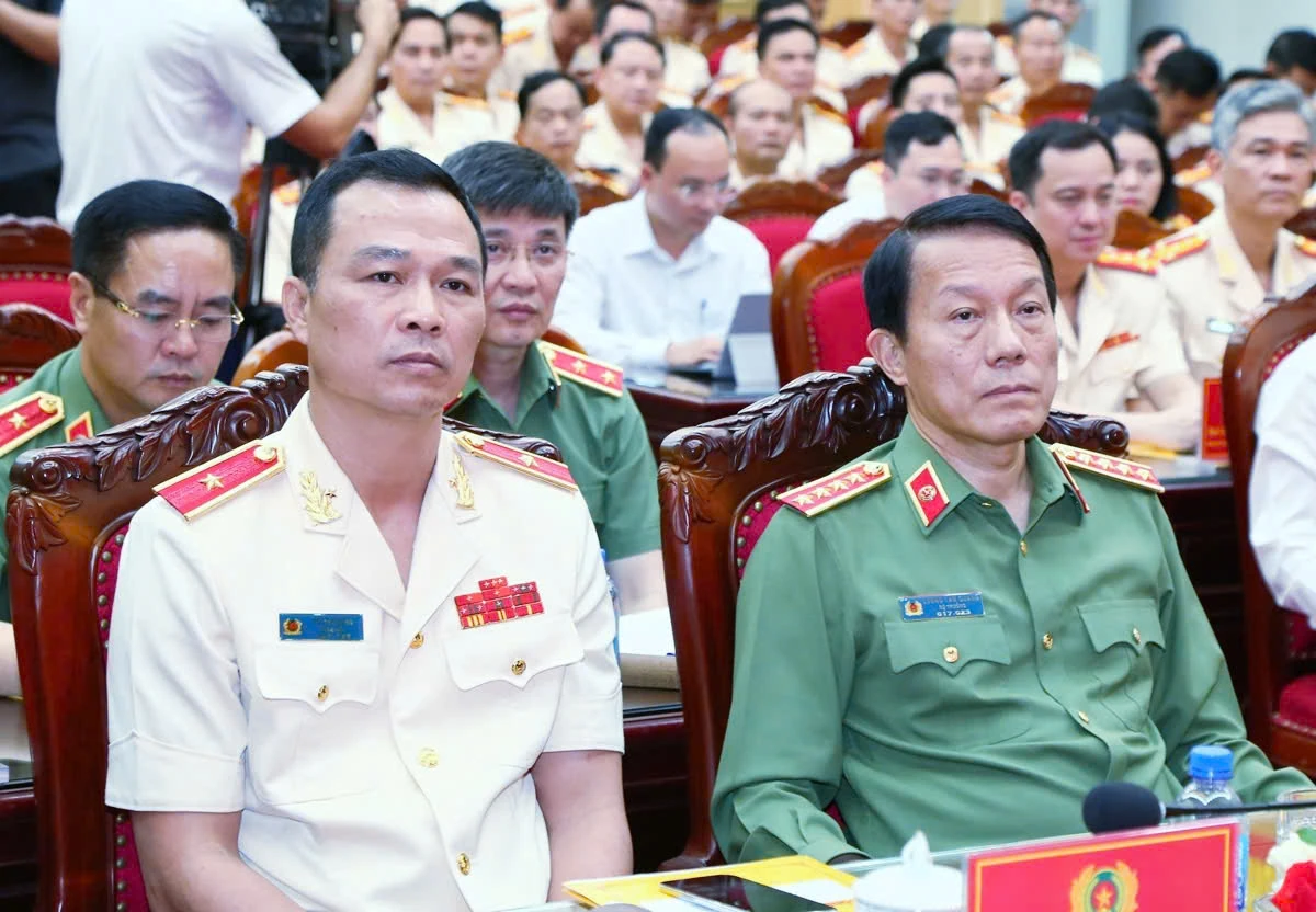 Bộ trưởng Bộ Công an Lương Tam Quang làm việc với Công an tỉnh Thanh Hóa